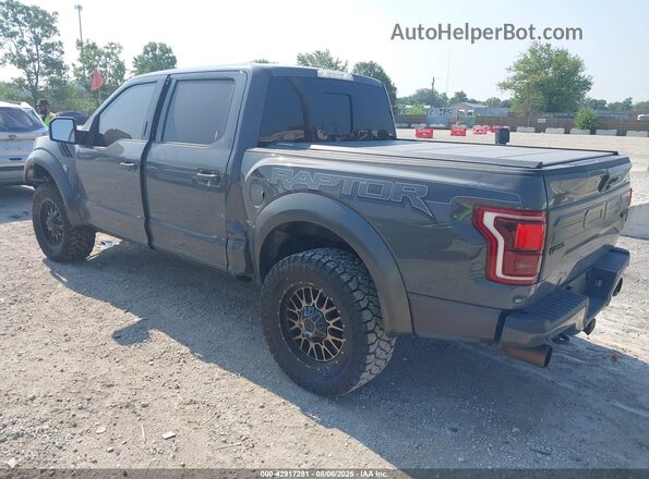 1FTFW1RG0JFD49964 2018 FORD F150 Gray 