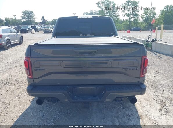 1FTFW1RG0JFD49964 2018 FORD F150 Gray 