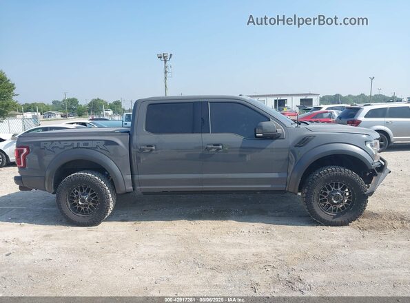 1FTFW1RG0JFD49964 2018 FORD F150 Gray 