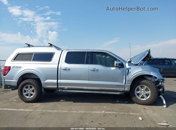 1FTFW3LD3RFA76962 2024 FORD F150 Gray უკანა სალონის ხედი