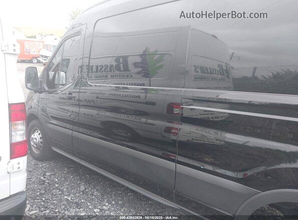 1FTYE2C82RKB74672 2024 FORD TRANSIT-150 Черный Задняя левая четверть