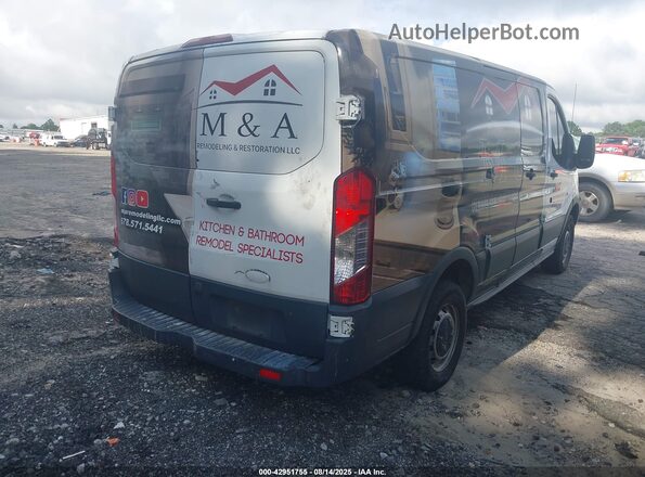 1FTYR1ZM8HKA21182 2017 FORD TRANSIT-250 White Задня права чверть