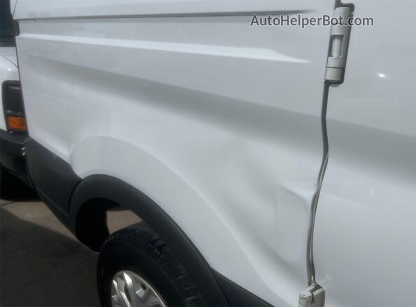1FTYR1ZM9JKA89514 2018 FORD TRANSIT-250 White წინა პანელის ხედი
