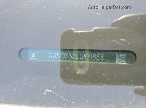 1G11Z5S33LU109668 2020 CHEVROLET IMPALA Black 