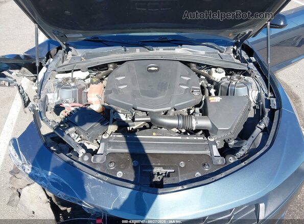 1G1FB1RS4M0103676 2021 CHEVROLET CAMARO Gray Rear view