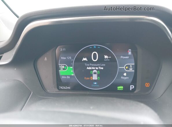 1G1FY6S09N4115269 2022 CHEVROLET BOLT Gray 
