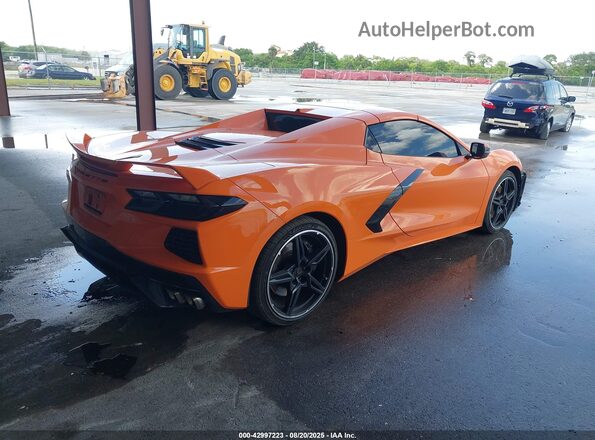 1G1YA3D47N5104079 2022 CHEVROLET CORVETTE Orange უკანა მარჯვენა