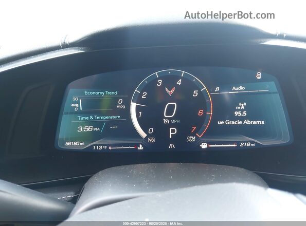 1G1YA3D47N5104079 2022 CHEVROLET CORVETTE Orange უკანა სავარძლების ხედი