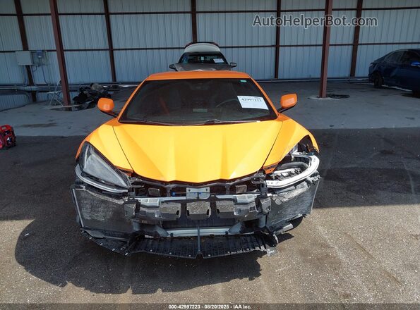 1G1YA3D47N5104079 2022 CHEVROLET CORVETTE Orange უკანა სალონის ხედი