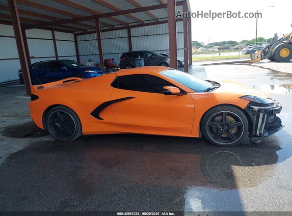 1G1YA3D47N5104079 2022 CHEVROLET CORVETTE Orange სალონის 360-გრადუსიანი ხედი