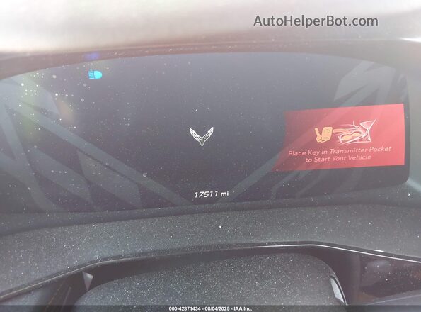 1G1YB3D4XN5117230 2022 CHEVROLET CORVETTE Red Вид задніх сидінь
