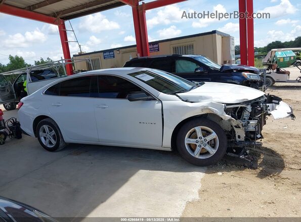 1G1ZB5ST1LF075595 2020 CHEVROLET MALIBU White უკანა სალონის ხედი