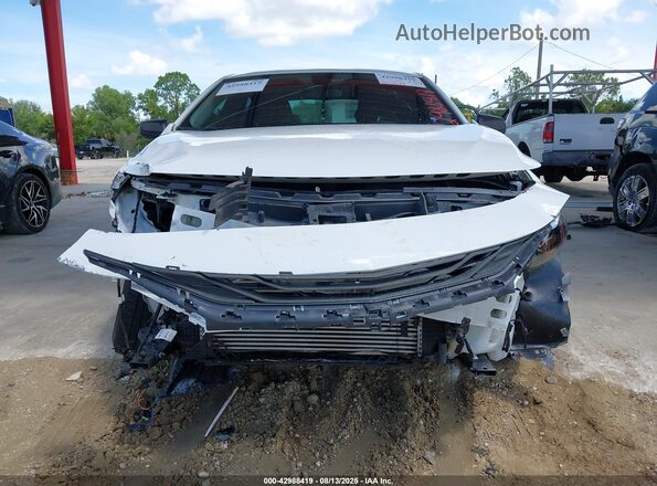 1G1ZB5ST1LF075595 2020 CHEVROLET MALIBU White ხელსაწყოთა პანელის ხედი