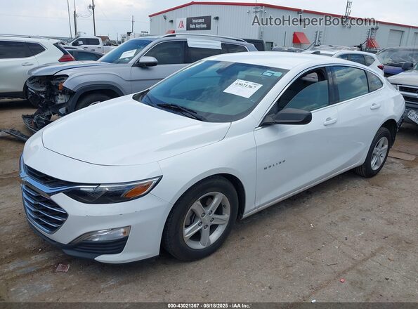 1G1ZC5ST0LF069042 2020 CHEVROLET MALIBU White წინა მარცხენა ხედი სამი მეოთხედიდან