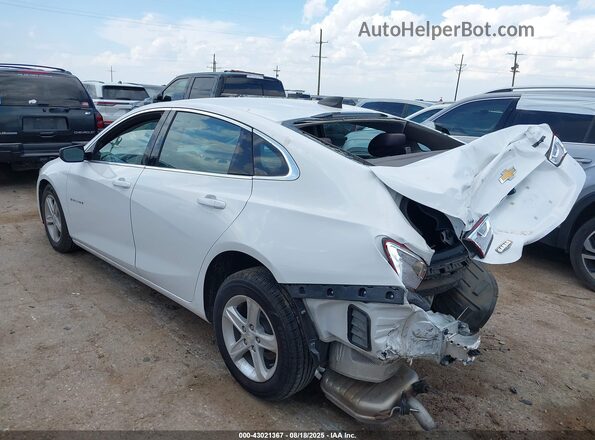1G1ZC5ST0LF069042 2020 CHEVROLET MALIBU White უკანა მარცხენა
