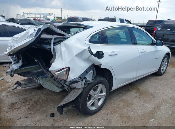 1G1ZC5ST0LF069042 2020 CHEVROLET MALIBU White უკანა მარჯვენა