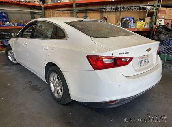 1G1ZC5ST2LF142394 2020 CHEVROLET MALIBU  Առջևի ձախ երեք քառորդ տեսարան
