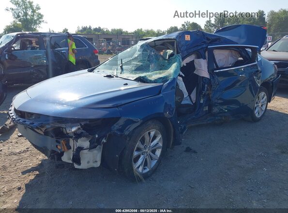 1G1ZD5ST0KF132832 2019 CHEVROLET MALIBU Blue წინა მარცხენა ხედი სამი მეოთხედიდან