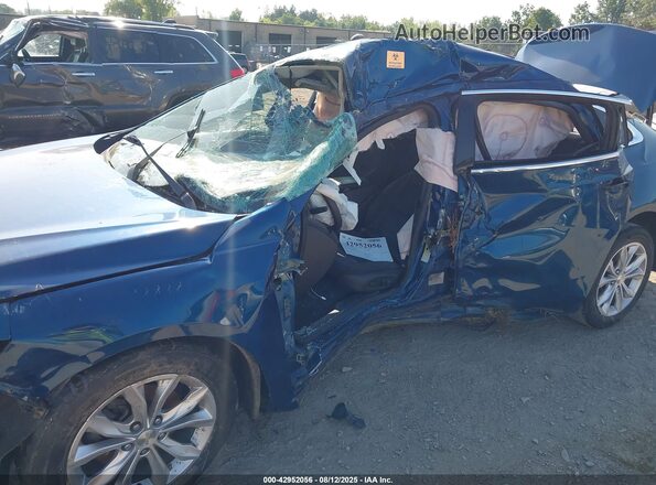 1G1ZD5ST0KF132832 2019 CHEVROLET MALIBU Blue წინა ხედი