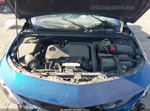 1G1ZD5ST0KF132832 2019 CHEVROLET MALIBU Blue უკანა ხედი