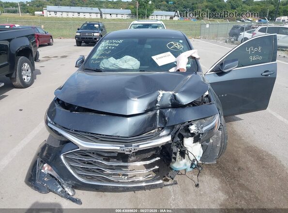 1G1ZD5ST0LF093824 2020 CHEVROLET MALIBU Gray Դիմացի տեսք