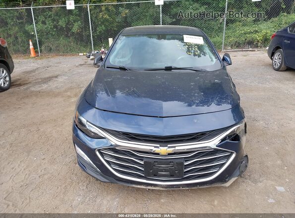 1G1ZD5ST0MF037285 2021 CHEVROLET MALIBU Dark Blue Вид щитка приладів