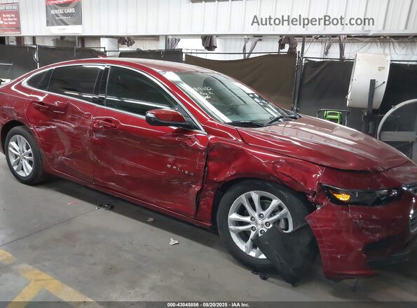 1G1ZD5ST1JF111907 2018 CHEVROLET MALIBU Red 