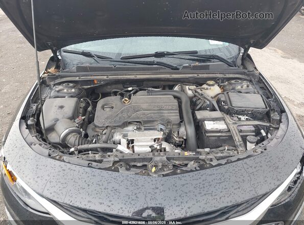 1G1ZD5ST1LF035804 2020 CHEVROLET MALIBU Black Rear view
