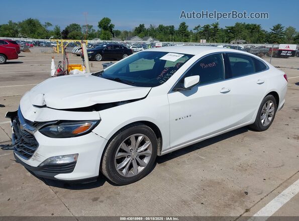 1G1ZD5ST2LF062882 2020 CHEVROLET MALIBU White Առջևի ձախ երեք քառորդ տեսարան