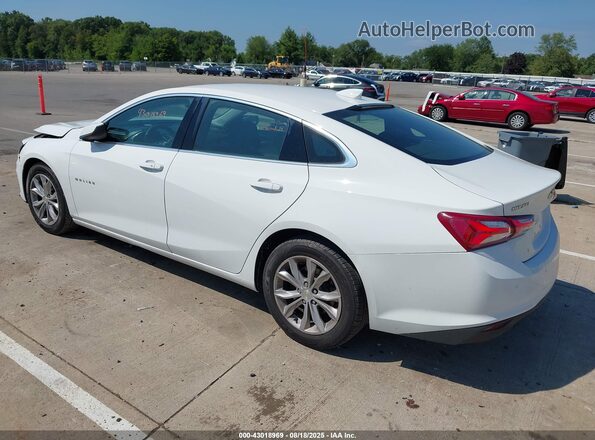 1G1ZD5ST2LF062882 2020 CHEVROLET MALIBU White Հետևի ձախ