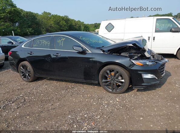 1G1ZD5ST2MF023436 2021 CHEVROLET MALIBU Black Widok zestawu wskaźników
