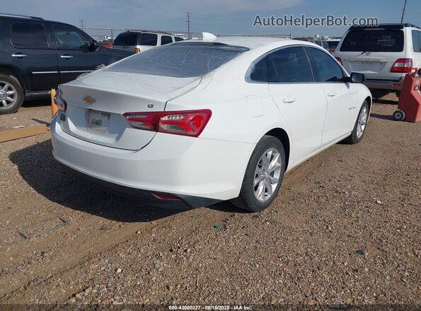 1G1ZD5ST2MF067498 2021 CHEVROLET MALIBU Белый Задняя правая четверть