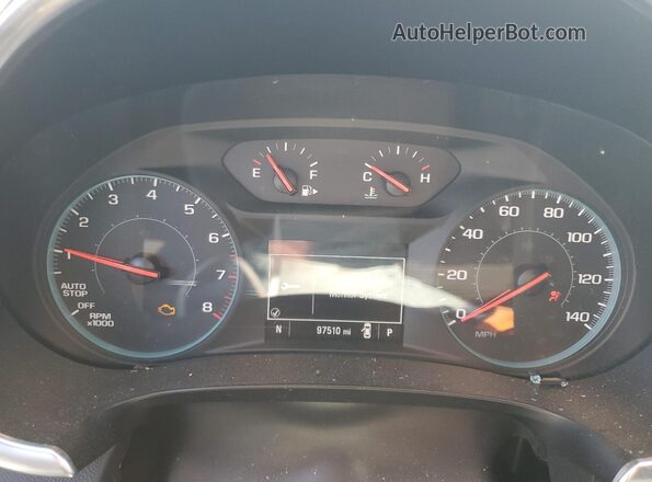 1G1ZD5ST4LF086858 2020 CHEVROLET MALIBU Tan ხელსაწყოთა პანელის ხედი