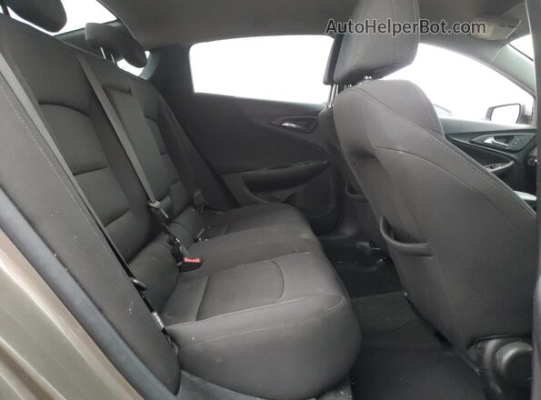 1G1ZD5ST4LF086858 2020 CHEVROLET MALIBU Tan უკანა სავარძლების ხედი