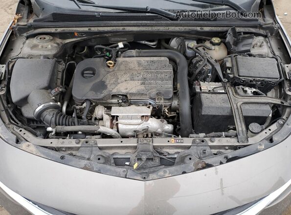 1G1ZD5ST4LF086858 2020 CHEVROLET MALIBU Tan უკანა სალონის ხედი
