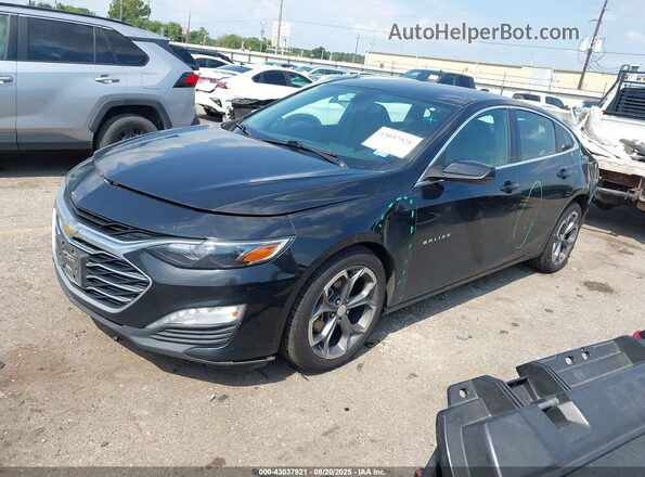 1G1ZD5ST5LF128065 2020 CHEVROLET MALIBU Black Przód lewy