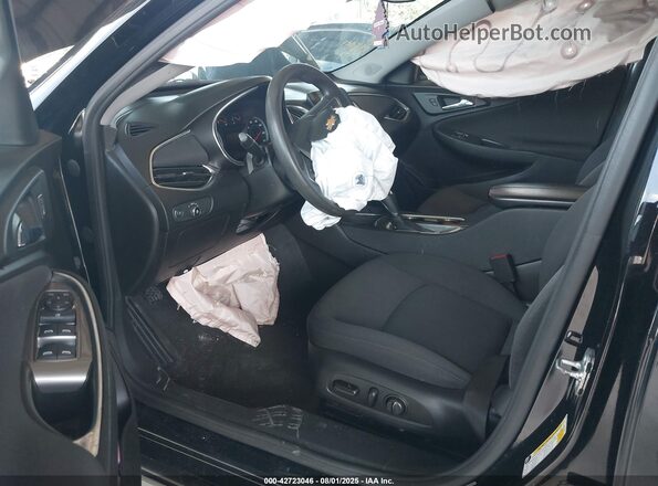 1G1ZD5ST6LF074680 2020 CHEVROLET MALIBU Black Front interior view