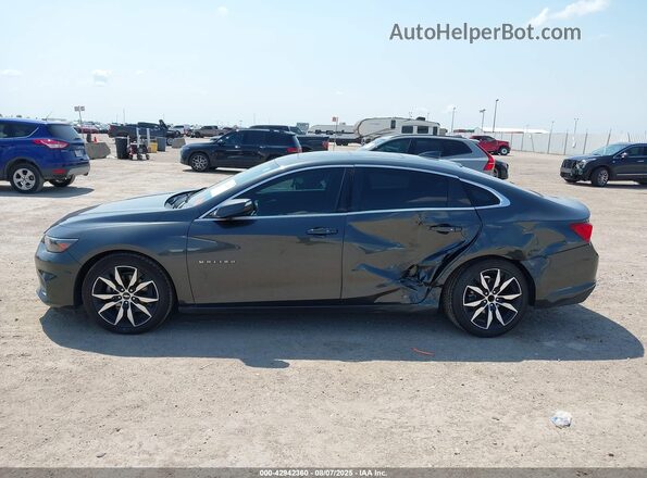 1G1ZD5ST7JF214443 2018 CHEVROLET MALIBU Gray 