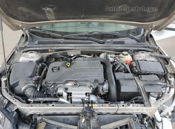 1G1ZD5ST9NF137788 2022 CHEVROLET MALIBU Желто-коричневый Вид задней части салона
