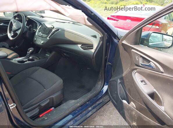 1G1ZD5STXMF015696 2021 CHEVROLET MALIBU Blue Widok wnętrza z przodu