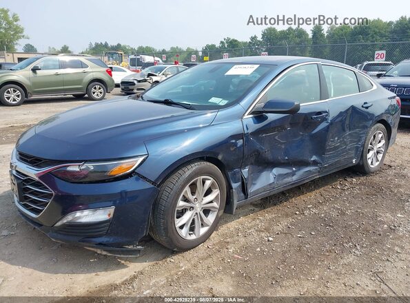 1G1ZD5STXMF015696 2021 CHEVROLET MALIBU Blue Przód lewy