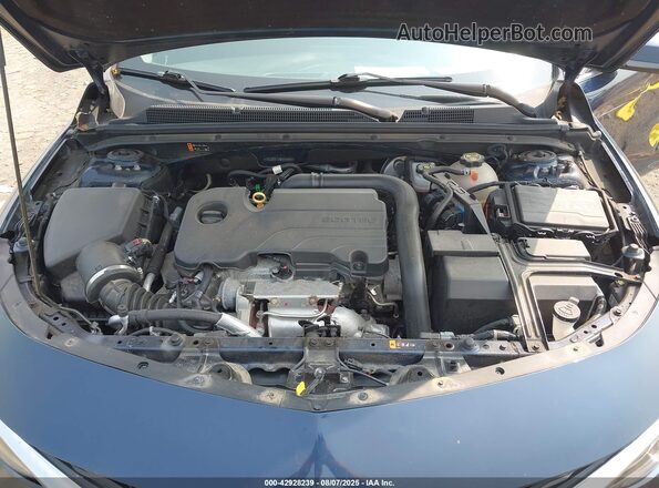 1G1ZD5STXMF015696 2021 CHEVROLET MALIBU Blue Widok z tyłu