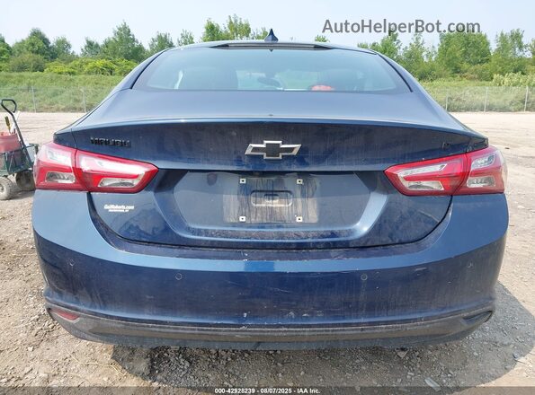 1G1ZD5STXMF015696 2021 CHEVROLET MALIBU Blue 