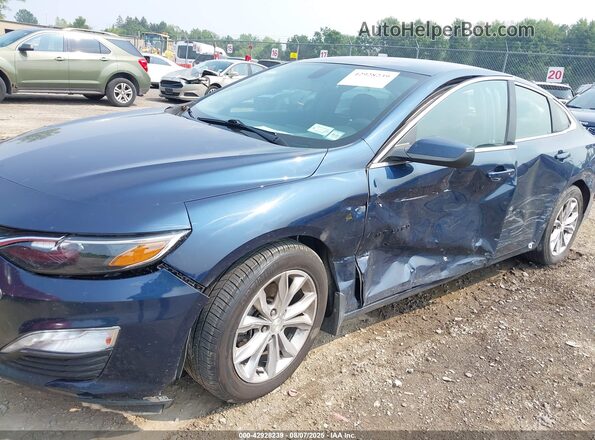 1G1ZD5STXMF015696 2021 CHEVROLET MALIBU Blue Widok z przodu