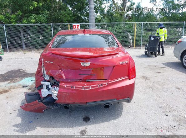 1G6AB5SX4G0127711 2016 CADILLAC ATS Red 