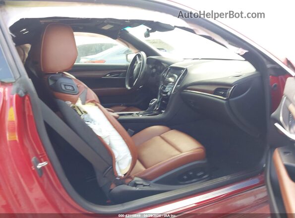 1G6AF1RX3K0105937 2019 CADILLAC ATS Red Սալոնի դիմացի տեսք
