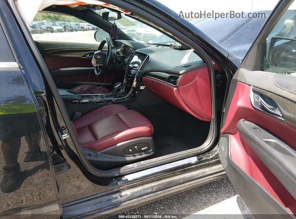1G6AJ5SSXG0117059 2016 CADILLAC ATS Black Вид салону спереду