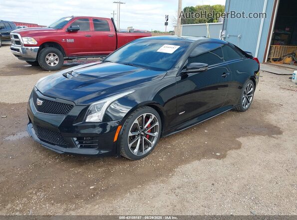 1G6AN1RY4H0198178 2017 CADILLAC ATS-V Black Передня ліва чверть