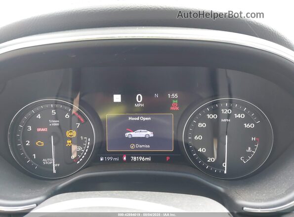 1G6DW5RK2L0136848 2020 CADILLAC CT5 Black Vista de los asientos traseros