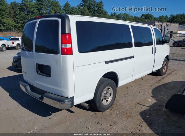 1GAZGPFG1L1127444 2020 CHEVROLET EXPRESS White Trasero derecho